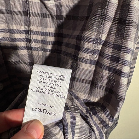 Billy Reid Standard Fit Cotton Button Down - Picture 3 of 7